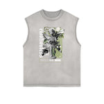 Sleeveless Cupid Streetwear Graphic T Shirt