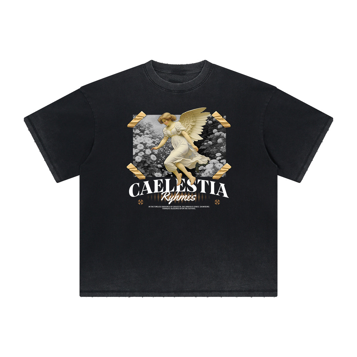 Heavyweight Vintage Cupid Graphic T Shirt