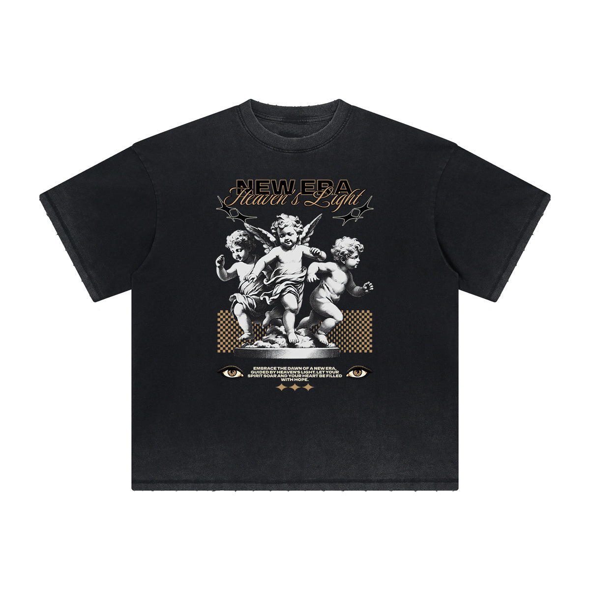 Heavyweight Vintage Cupid Graphic T Shirt