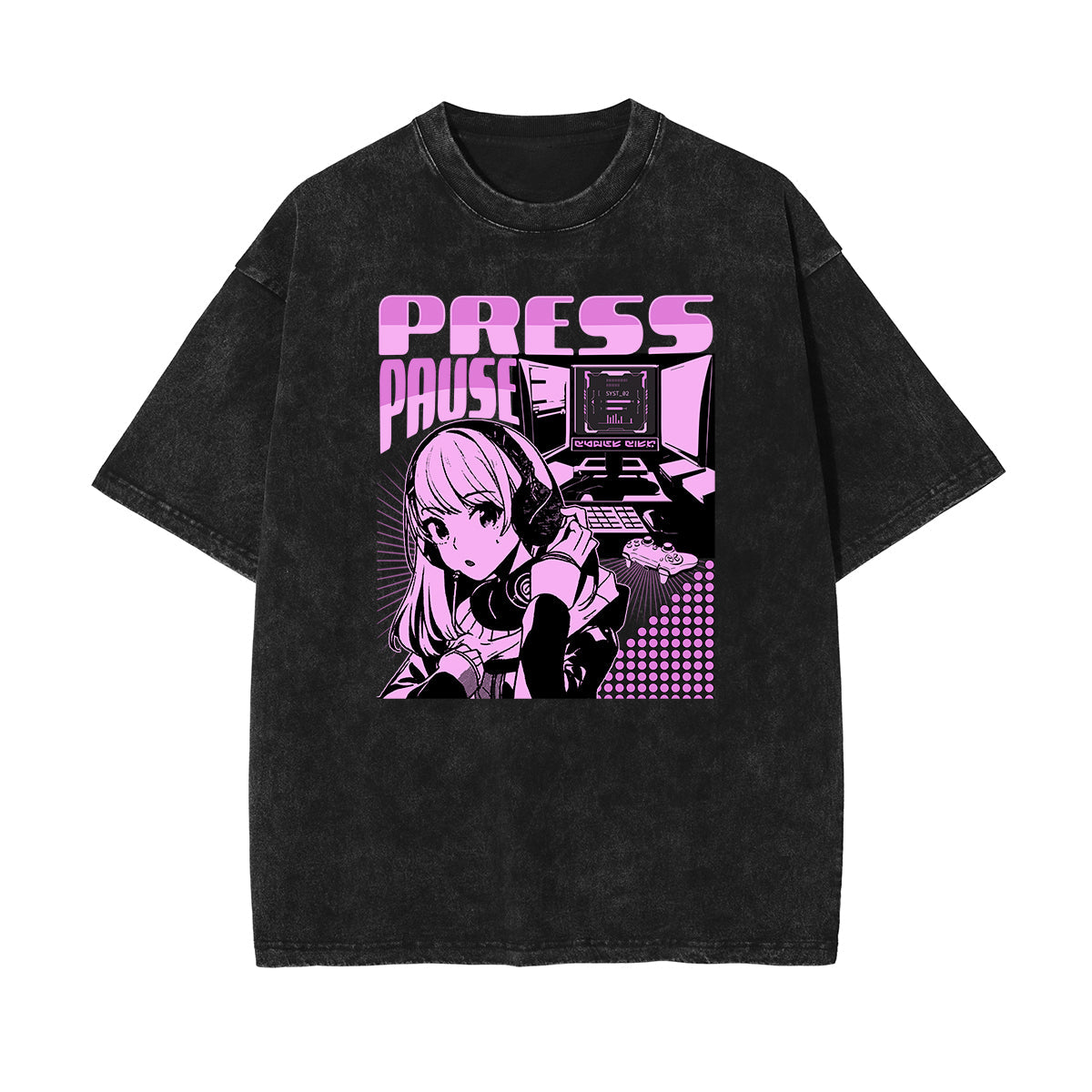 Thick Y2K Anime Graphic Tee