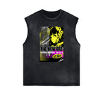 Sleeveless Thick Y2K Anime Graphic Tee