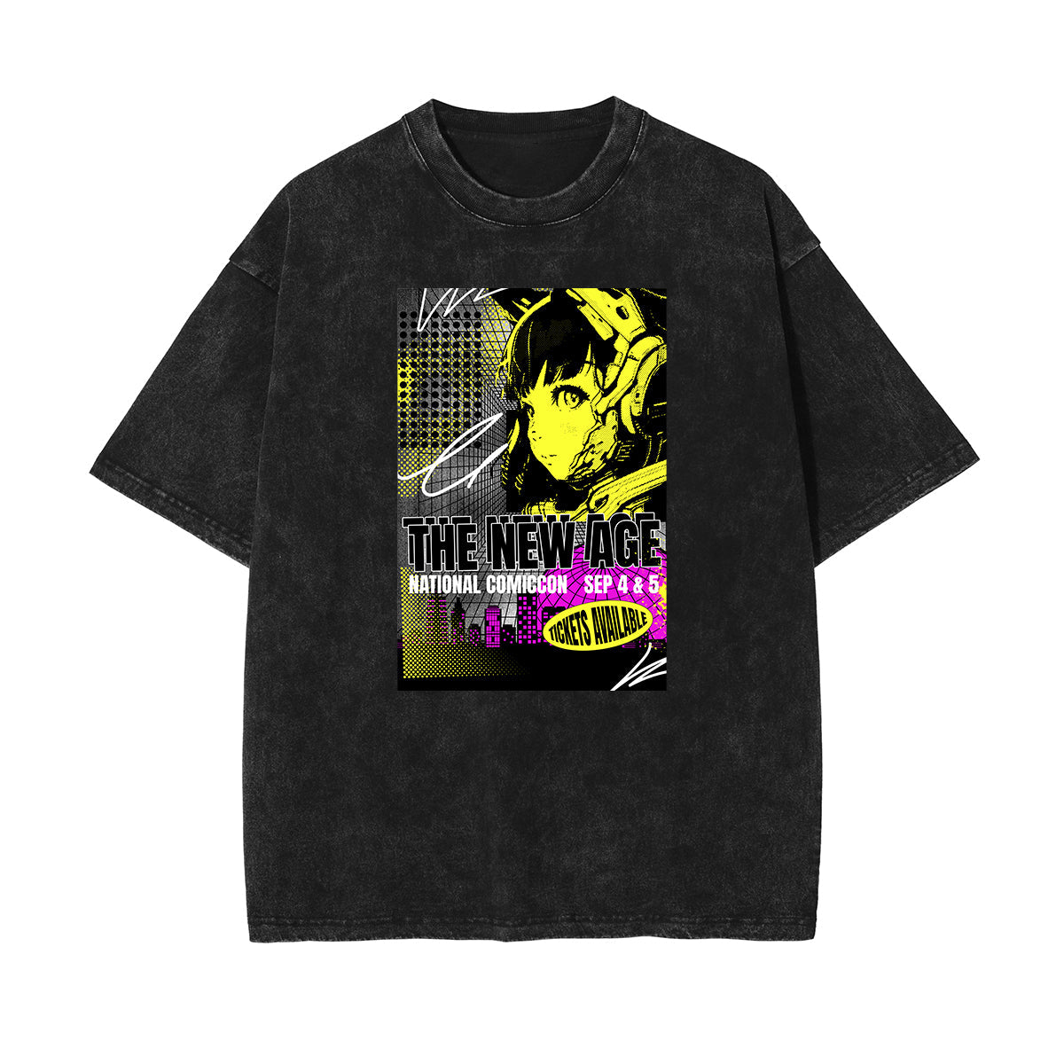 Thick Y2K Anime Graphic Tee