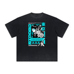 Distressed Y2K Anime Streetwear Graphic Tee