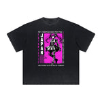 Distressed Y2K Anime Streetwear Graphic Tee