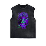 Anime Character Print Tank Top