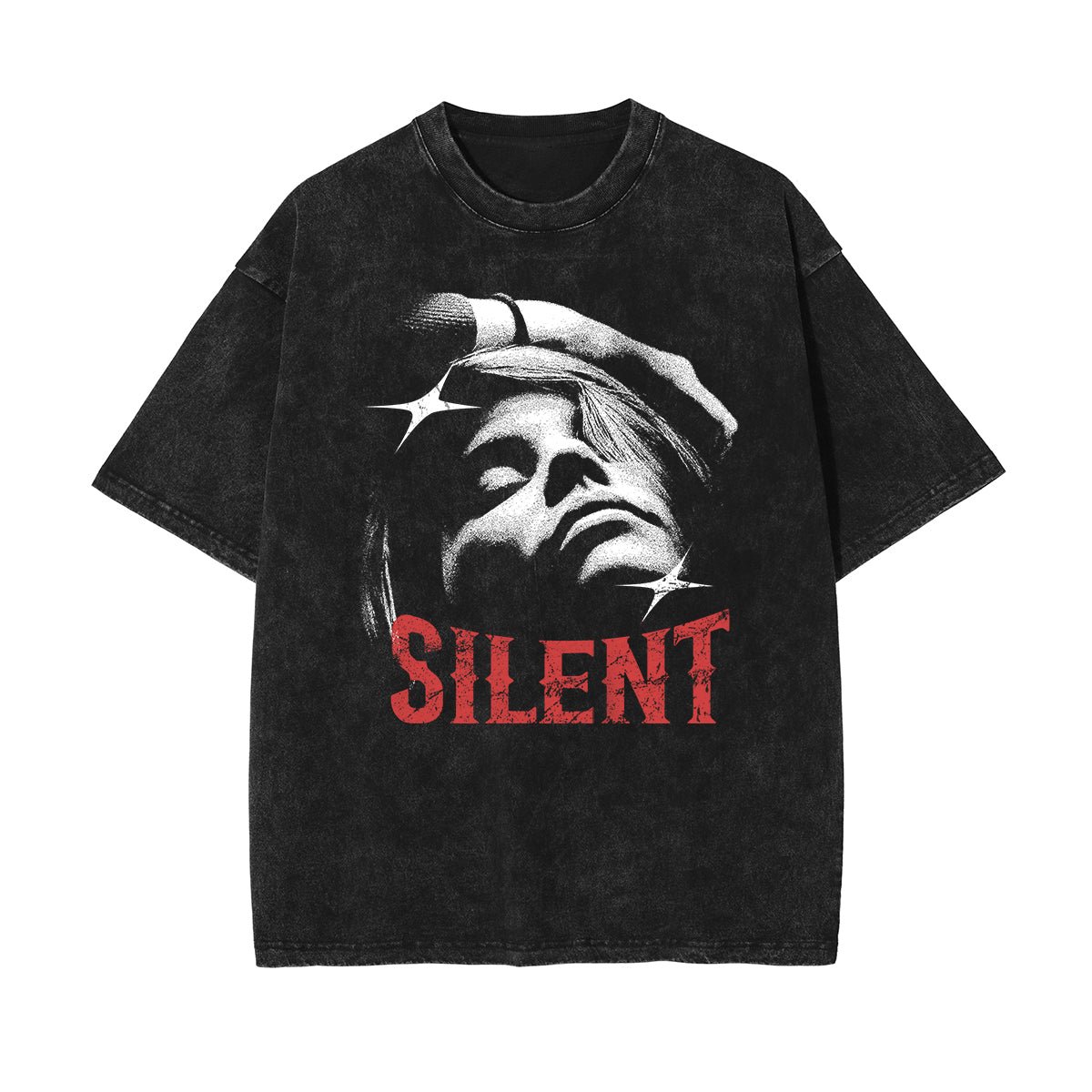 Face Blurred Design Graphic Tee