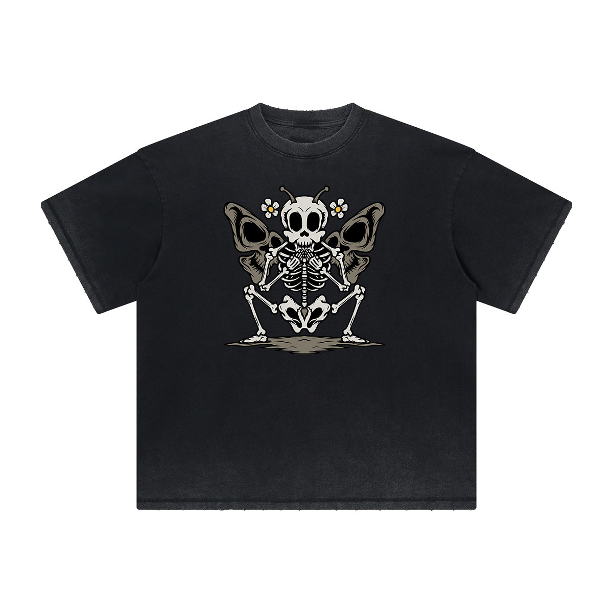 Heavyweight Butterfly Graphic T Shirt