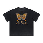 Heavyweight Butterfly Graphic T Shirt