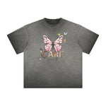 Faded Streetwear Cupid Angle Graphic Tee