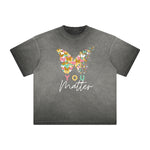 Faded Streetwear Cupid Angle Graphic Tee