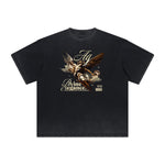 Heavyweight Celestial & Angel Pattern Tee