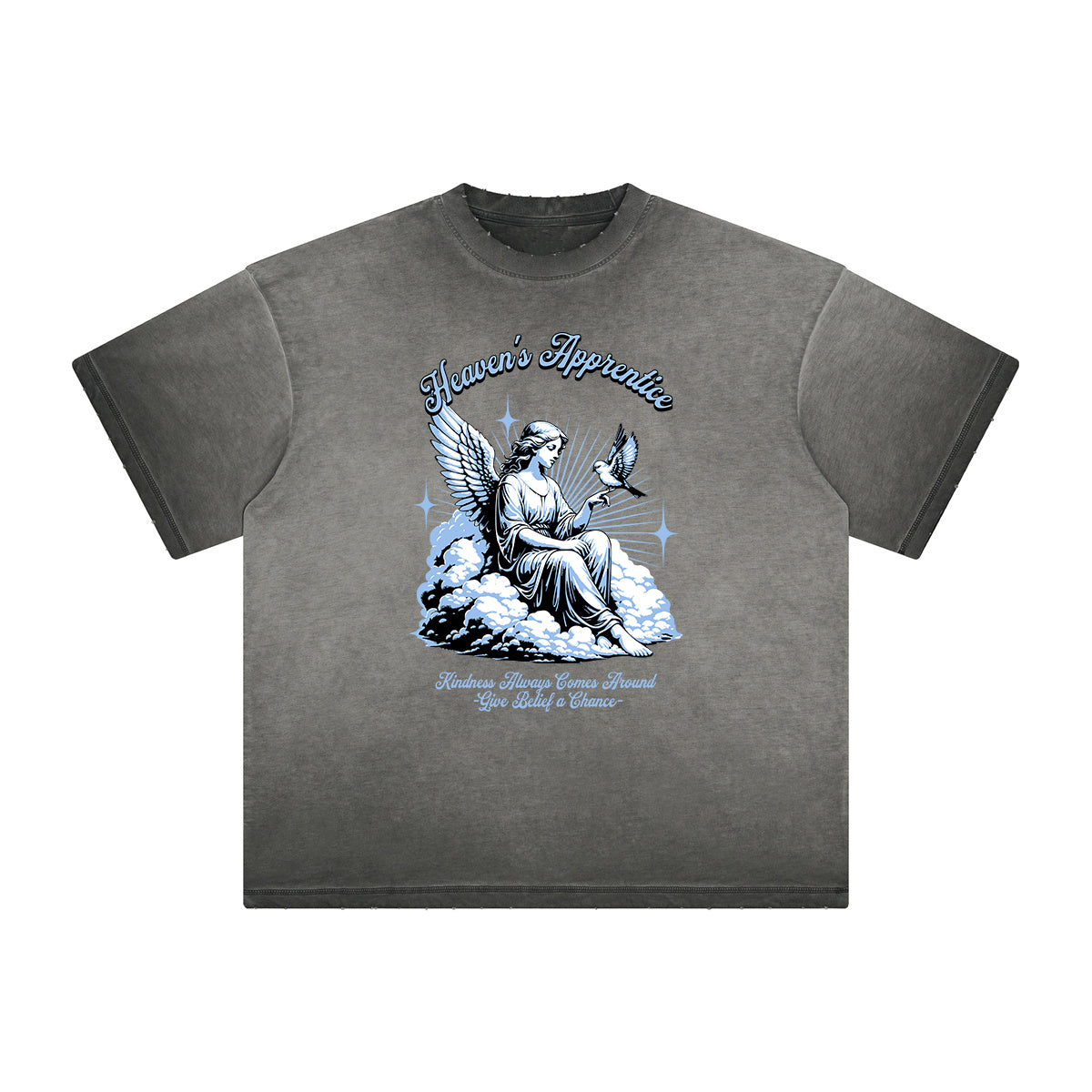 Heavyweight Angel Statue Graphic Tee