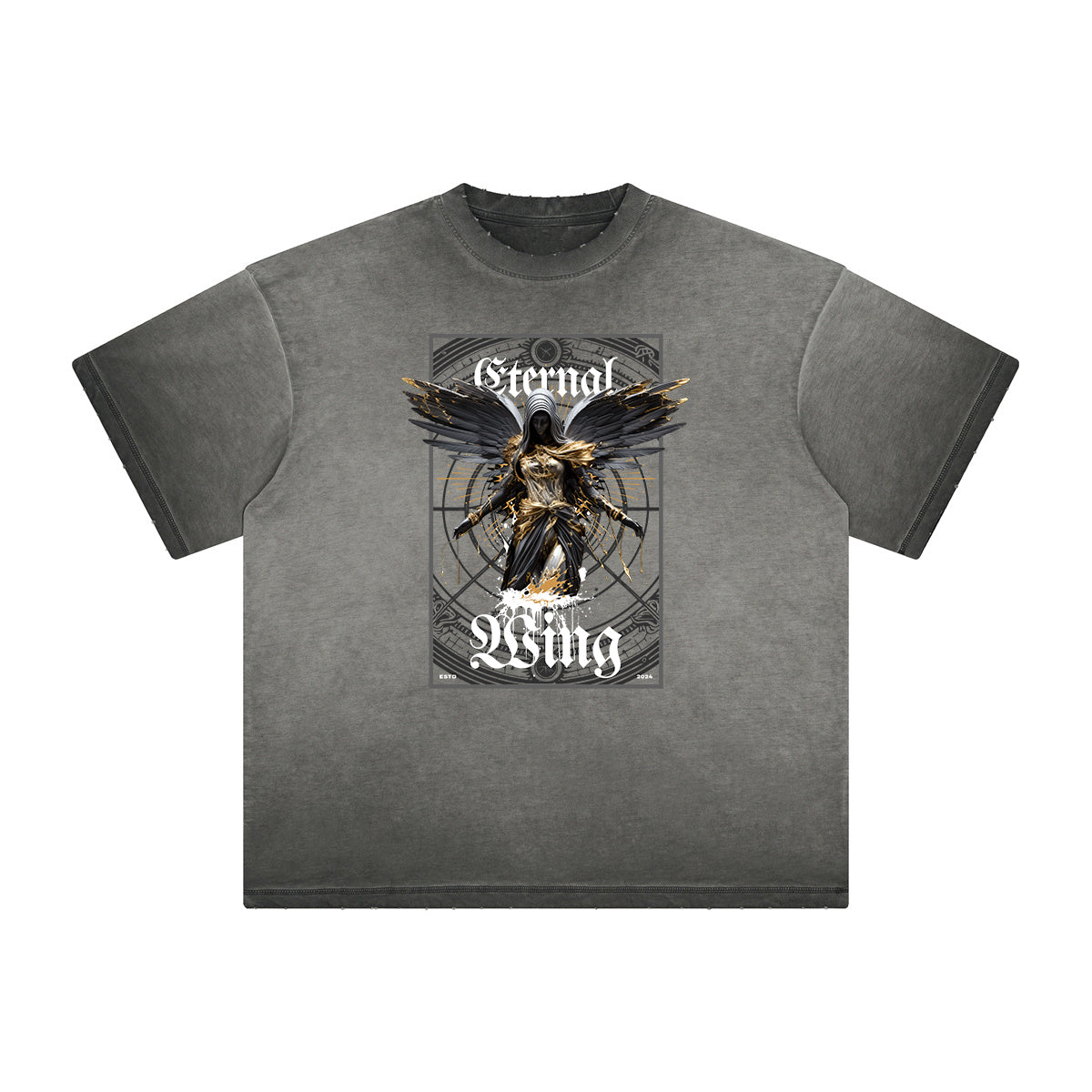 Heavyweight Angel Statue Graphic Tee