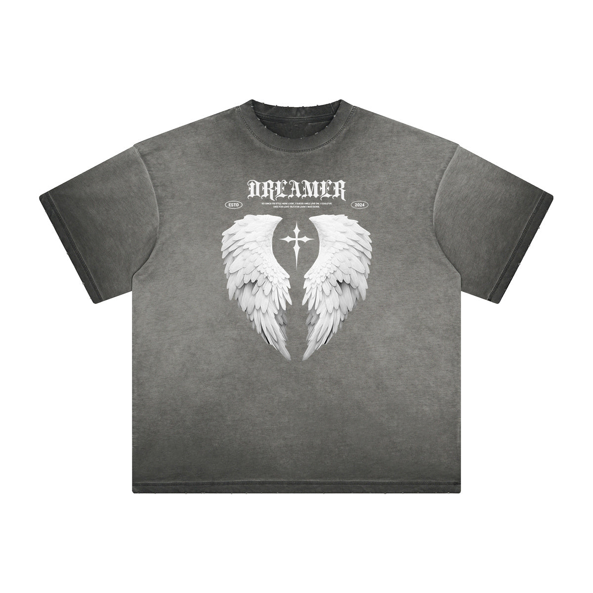 Heavyweight Angel Statue Graphic Tee