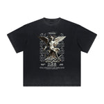 Heavyweight Angel Streetwear Pattern Tee