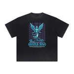 Heavyweight Angel Streetwear Pattern Tee