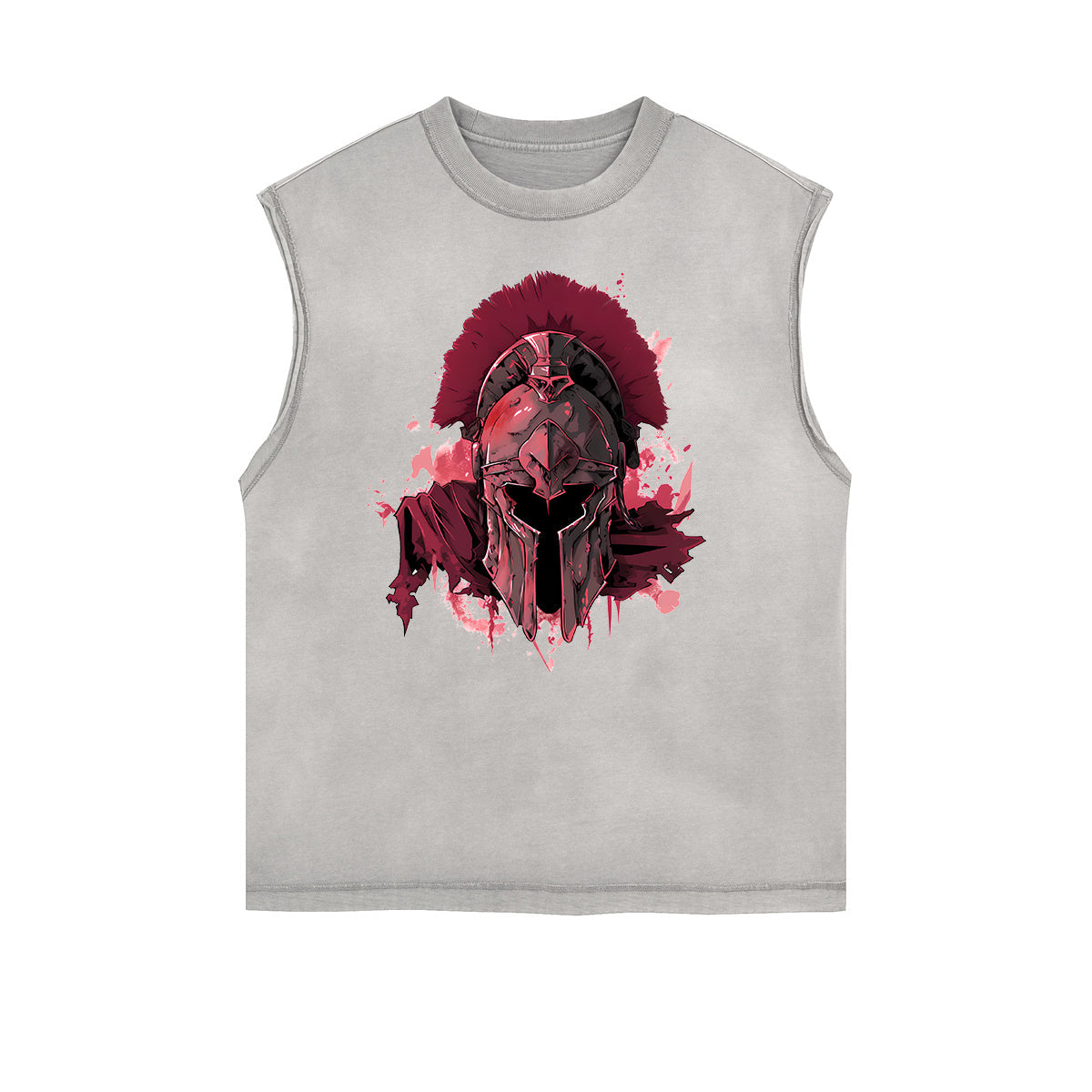 Spartan Fighter Warrior Graphic Tank Top