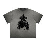 Distressed Viking Warrior Graphic Tee