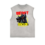 Frayed Edge Gangsta Streetwear Graphic Tank