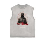 Frayed Edge Gangsta Streetwear Graphic Tank