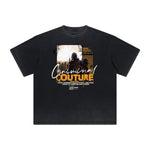 Heavyweight Faded Gangsta Pattern Tee