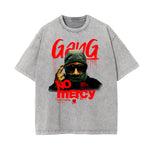 Mid Weight Faded Gangsta Graphic Tee