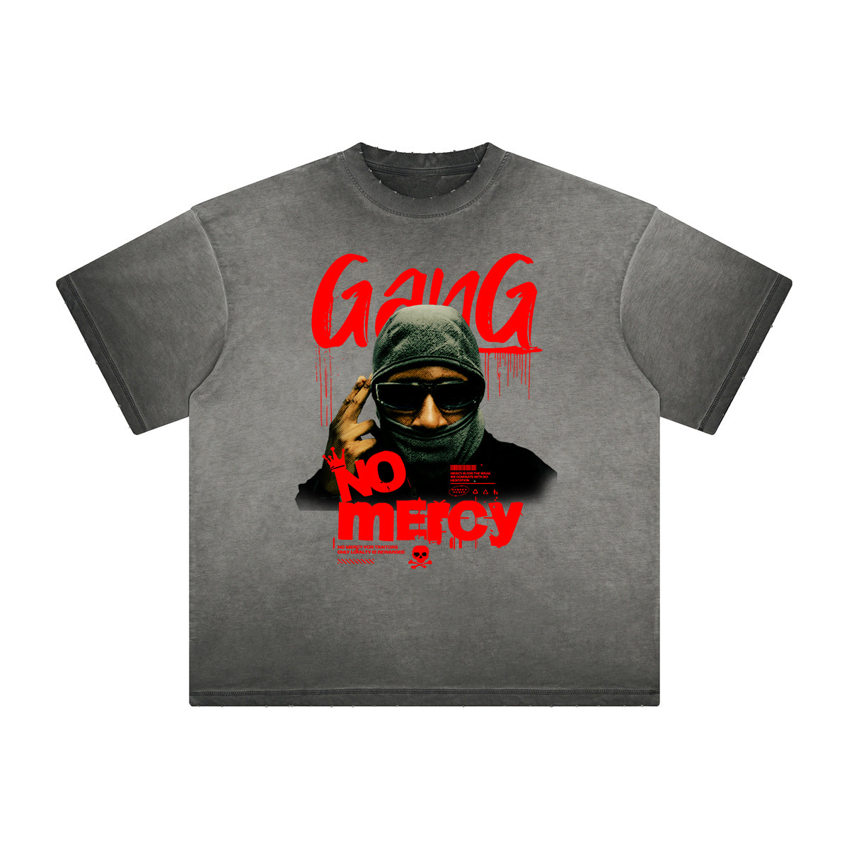 Thick Faded Gangsta Graphic Tee