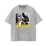 Stone Wash Gangsta Graphic Tee