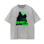 Stone Wash Gangsta Graphic Tee