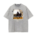 Stone Wash Gangsta Graphic Tee