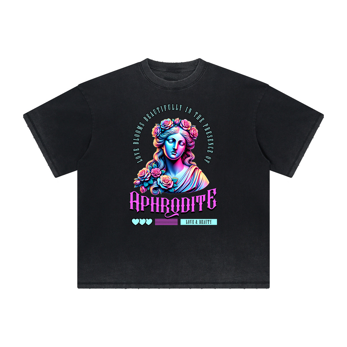 Heavyweight Vanquisher Neon Y2K Graphic Tee