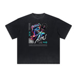 Heavyweight Vanquisher Neon Y2K Graphic Tee