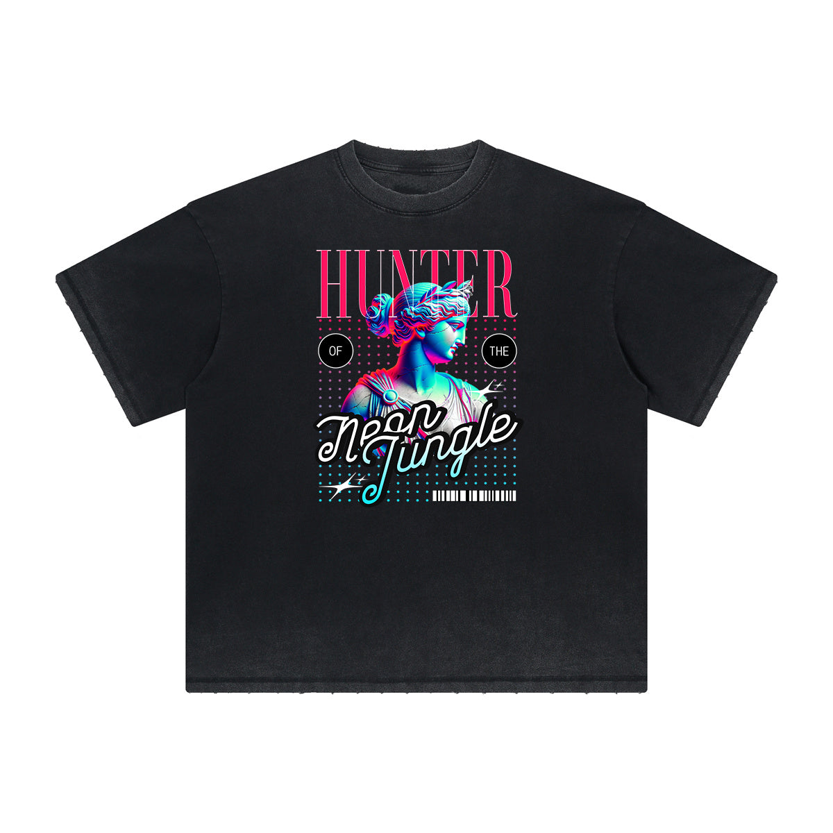 Heavyweight Vanquisher Neon Y2K Graphic Tee