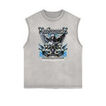 Cupid Sniper Streetwear Graphic Sleeveless Tee