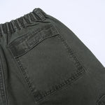 Cargo Wide Leg Stretch Waist Office Commuter Pants