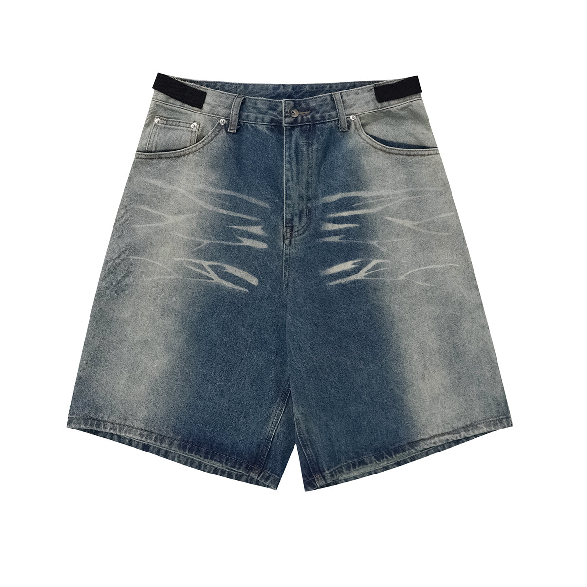 Vintage Washed Denim Jorts