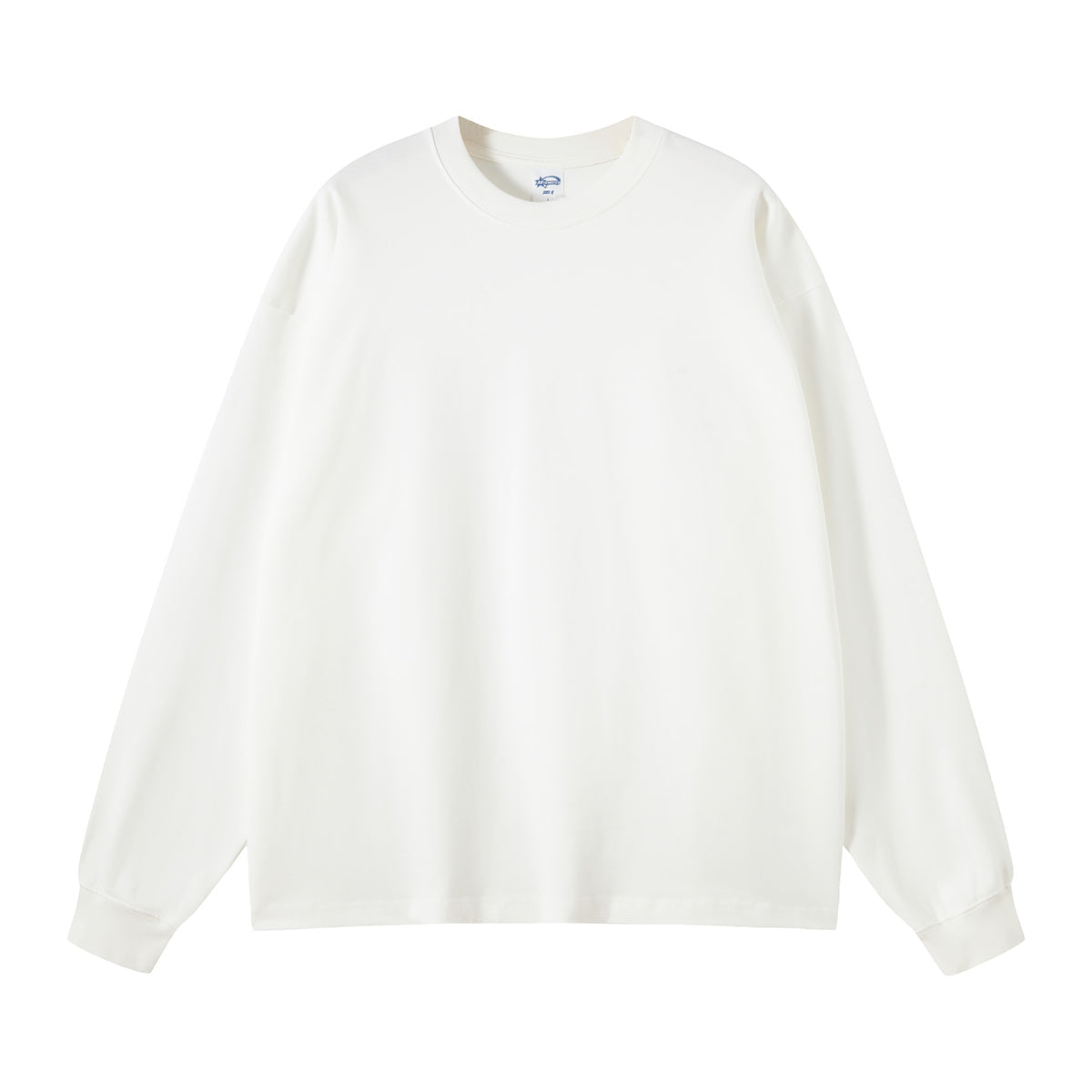 Crew Neck Solid Color Sweatshirt-INNBLAC Fashion Apparel