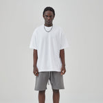 Drop Shoulder Basic Tee 6.7oz-INNBLAC Fashion Apparel