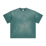 Stone Wash Faded T Shirt 7.5oz-INNBLAC Fashion Apparel