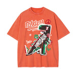 Fearless Dinosaur Graffiti T Shirt-INNBLAC Fashion Apparel