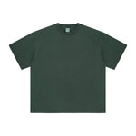 Frayed Edge Thick Cotton T Shirt 7.5oz-INNBLAC Fashion Apparel