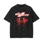 Heart On Fire Y2K Graphic Tee-INNBLAC Fashion Apparel