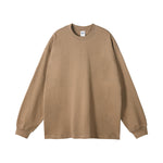 Heavyweight Plain Long Sleeve Tee-INNBLAC Fashion Apparel