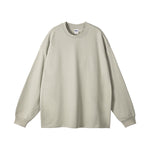 Heavyweight Plain Long Sleeve Tee-INNBLAC Fashion Apparel