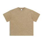 Heavyweight Stone Wash Faded Tee 9.5oz-INNBLAC Fashion Apparel