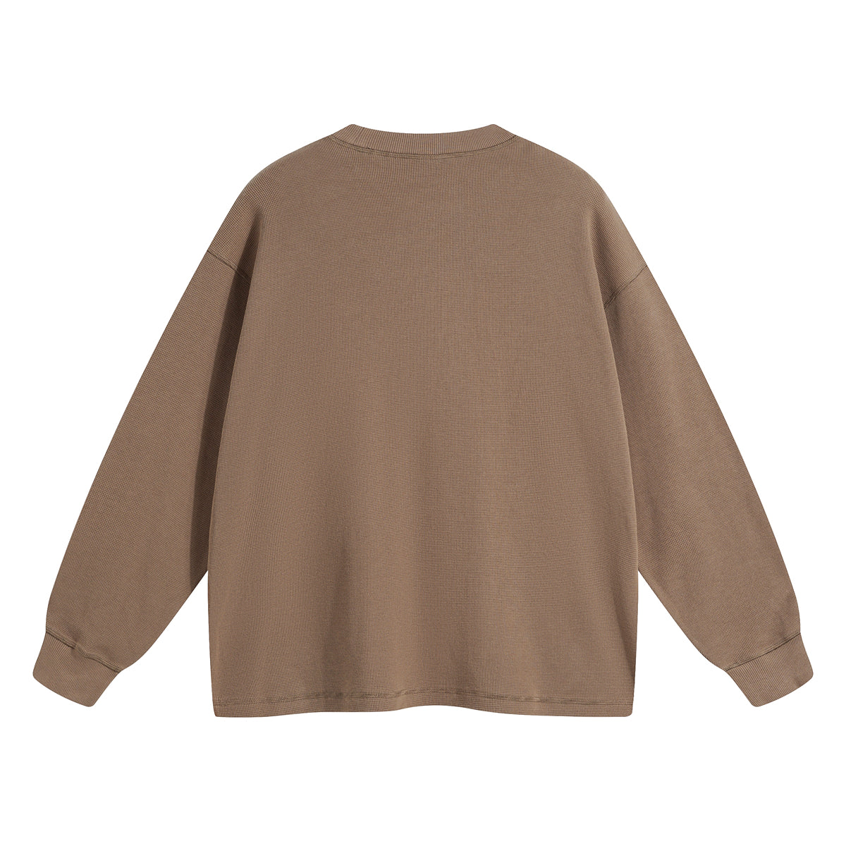 Women's Heavyweight Waffle-knit Sweatshirt-INNBLAC Fashion Apparel