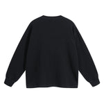 Women's Heavyweight Waffle-knit Sweatshirt-INNBLAC Fashion Apparel