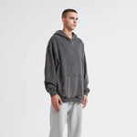 Heavyweight Washed Kangaroo Pocket Hoodie-INNBLAC Fashion Apparel