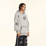 Heavyweight Brush Graffiti Hoodie-INNBLAC Fashion Apparel