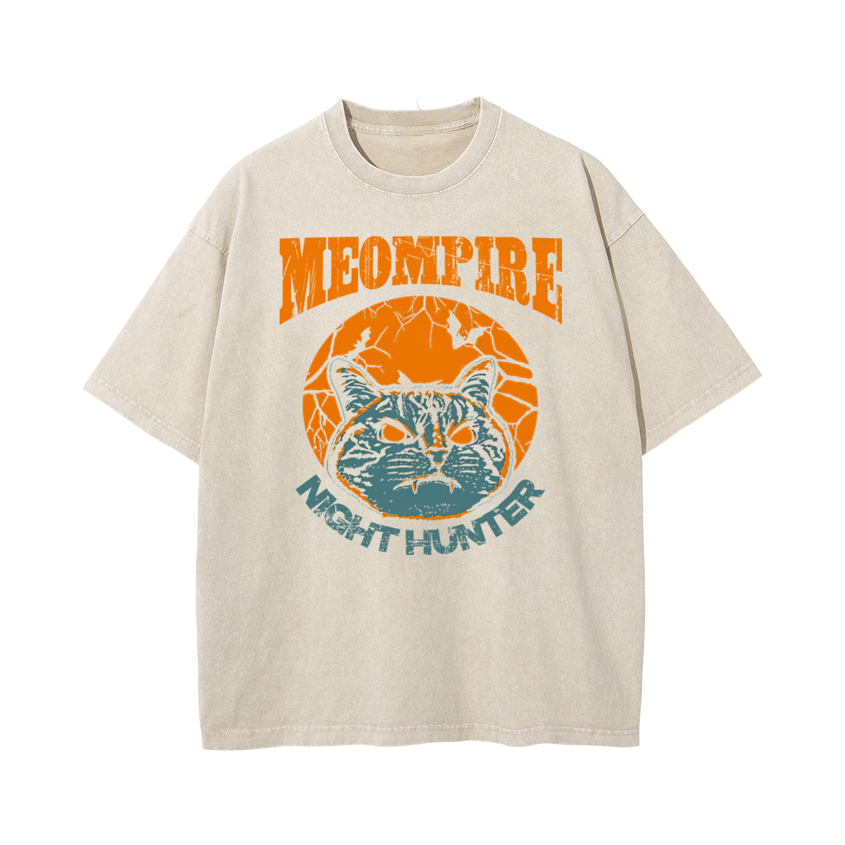 Meompire Night Hunter Graphic Tee-INNBLAC Fashion Apparel